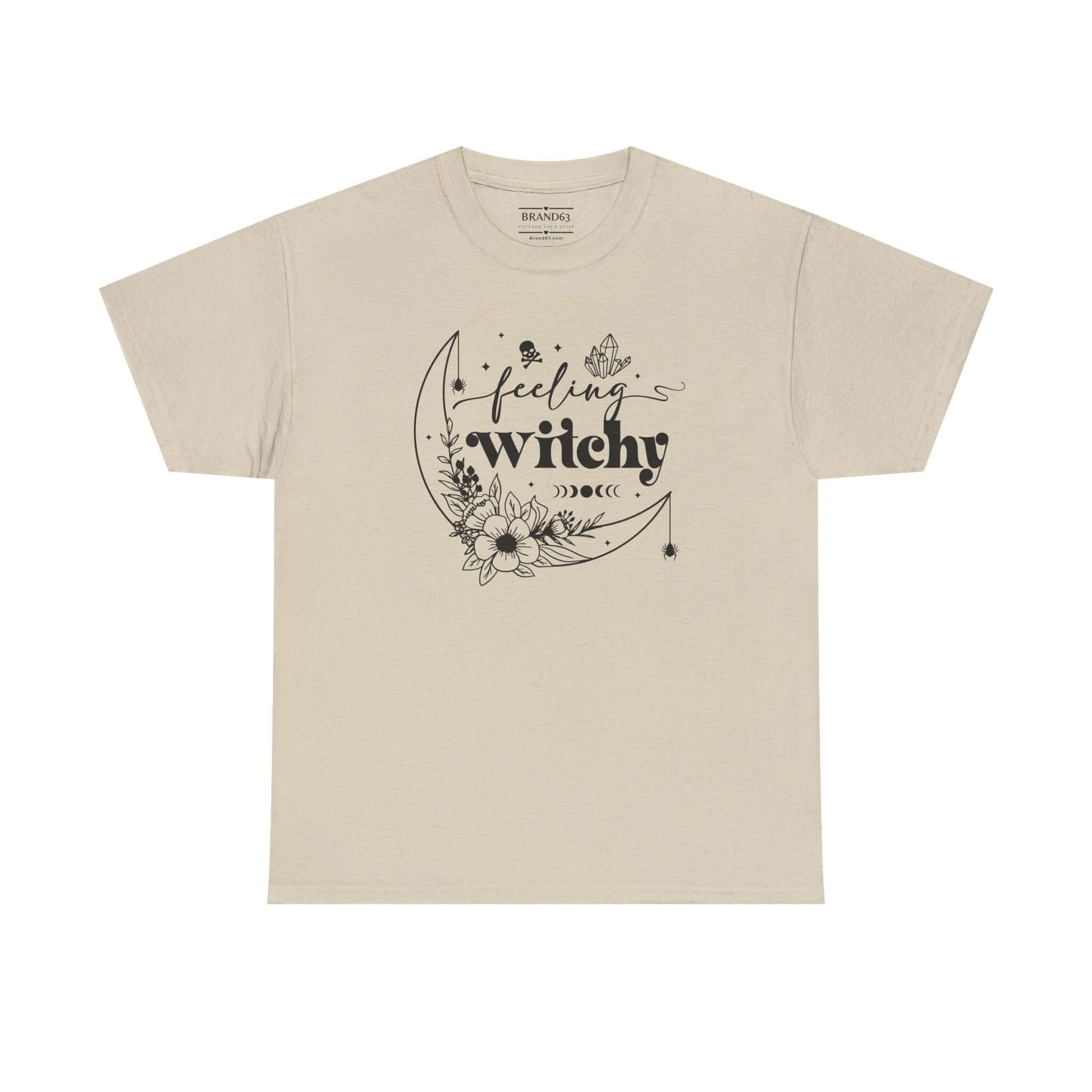 Witchy Graphic Design Halloween T-shirt, Brand63