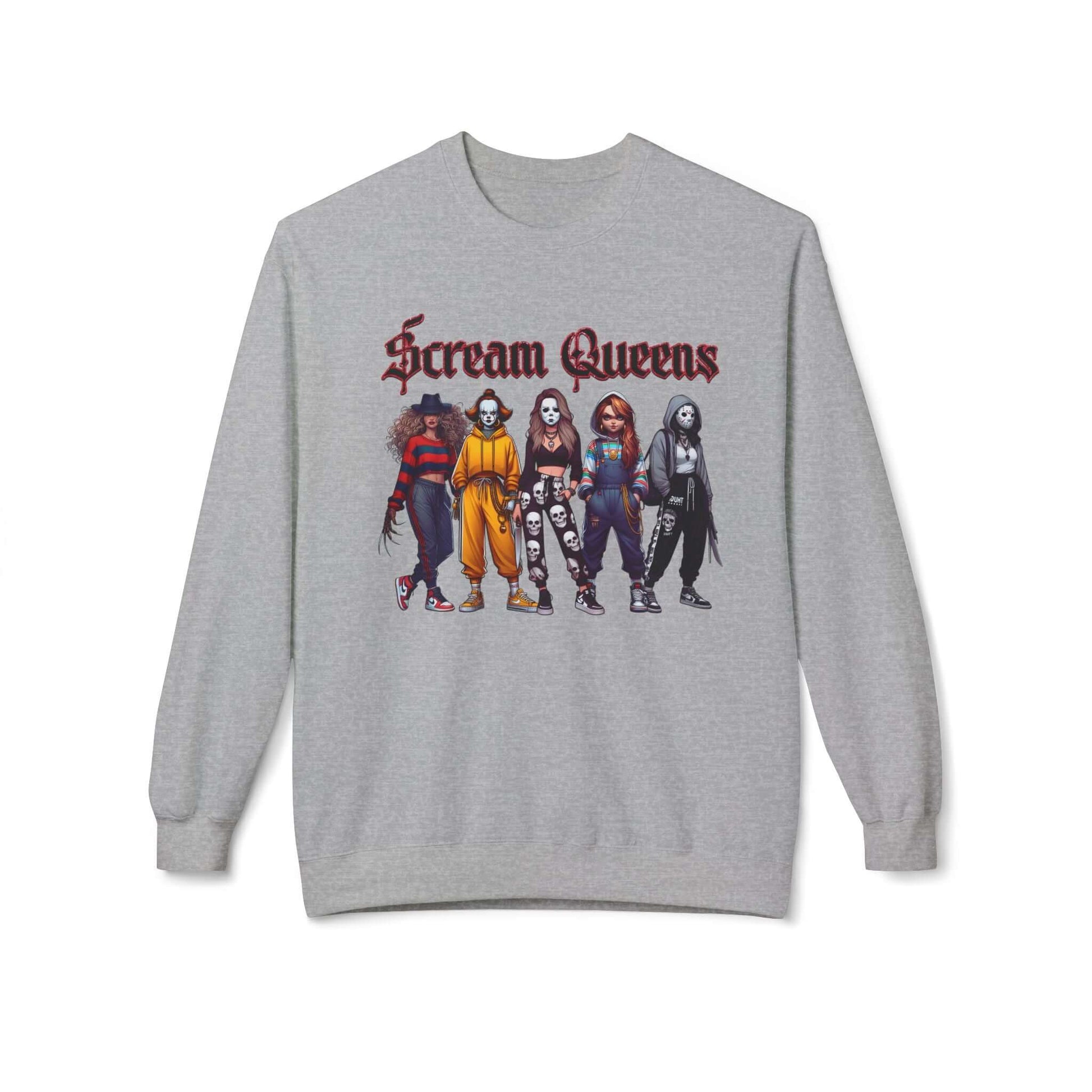 Women's Halloween Horror Movie Scream Queens Sweatshirt, Brand63