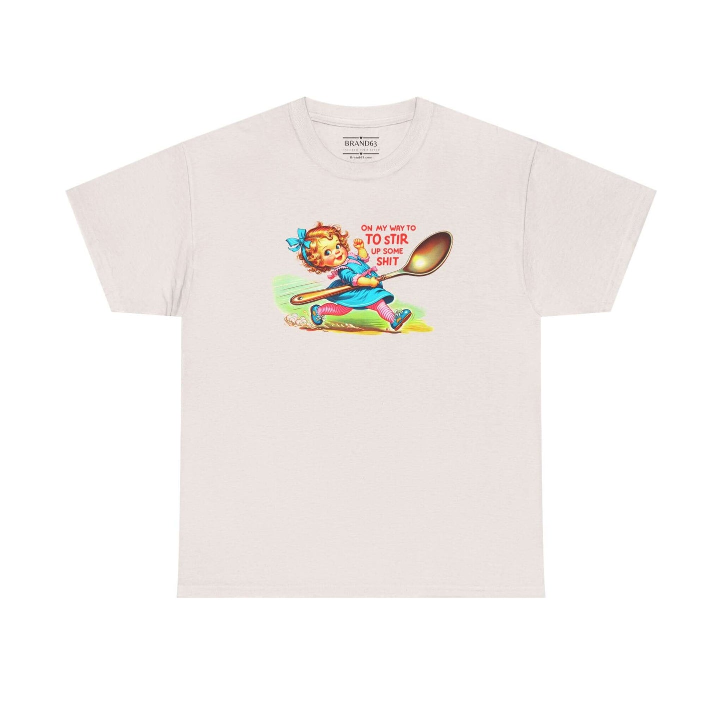 Women's Vintage Retro Funny Adult Humor T-shirt, Brand63