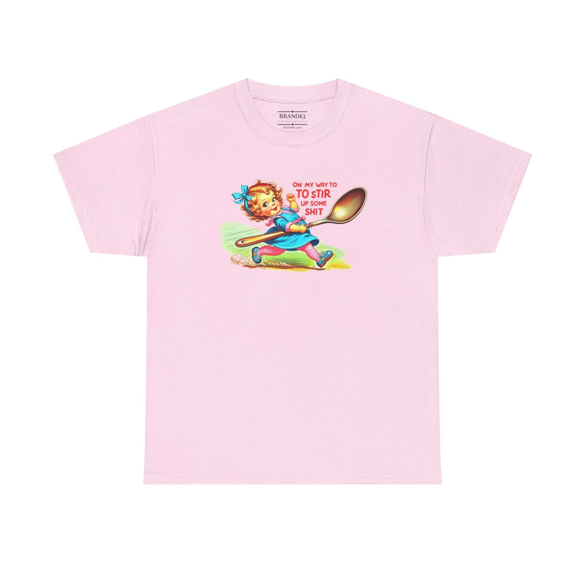 Women's Vintage Retro Funny Adult Humor T-shirt, Brand63