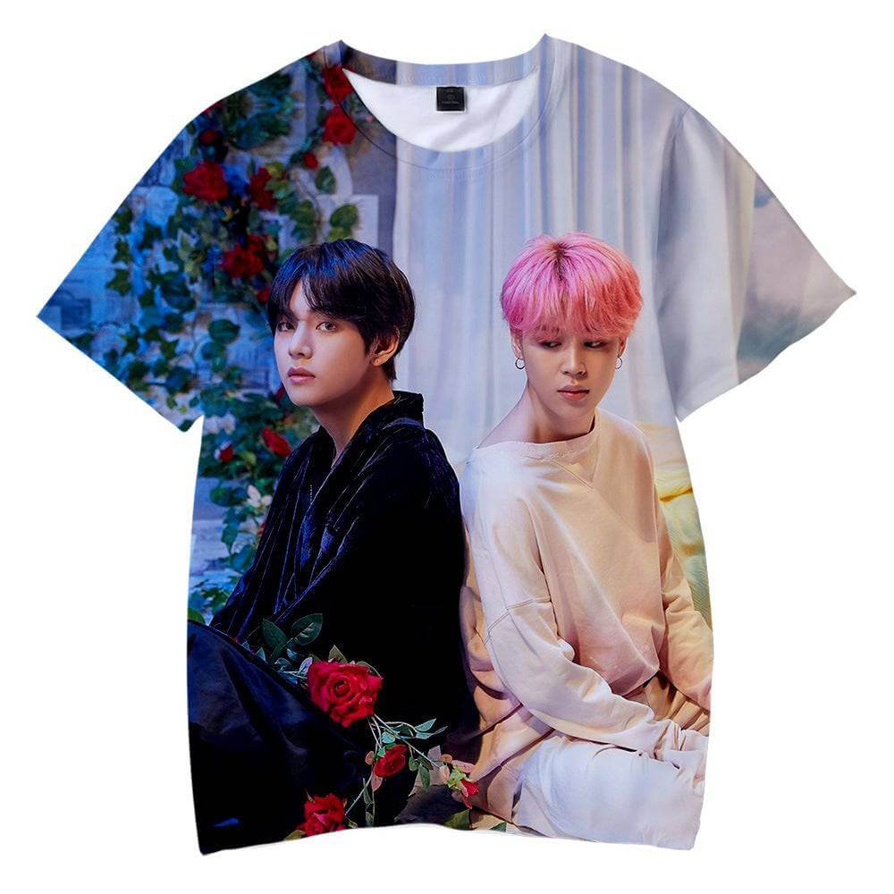 BTS Realistic 3D Photo T-Shirt, Brand63