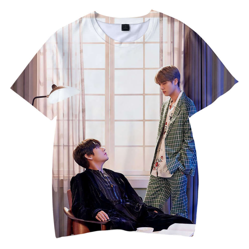 BTS Realistic 3D Photo T-Shirt, Brand63