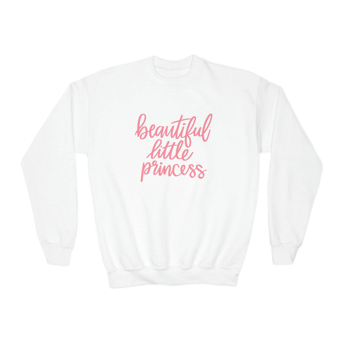 Beautiful Little Princess Youth Crewneck Sweatshirt, Brand63