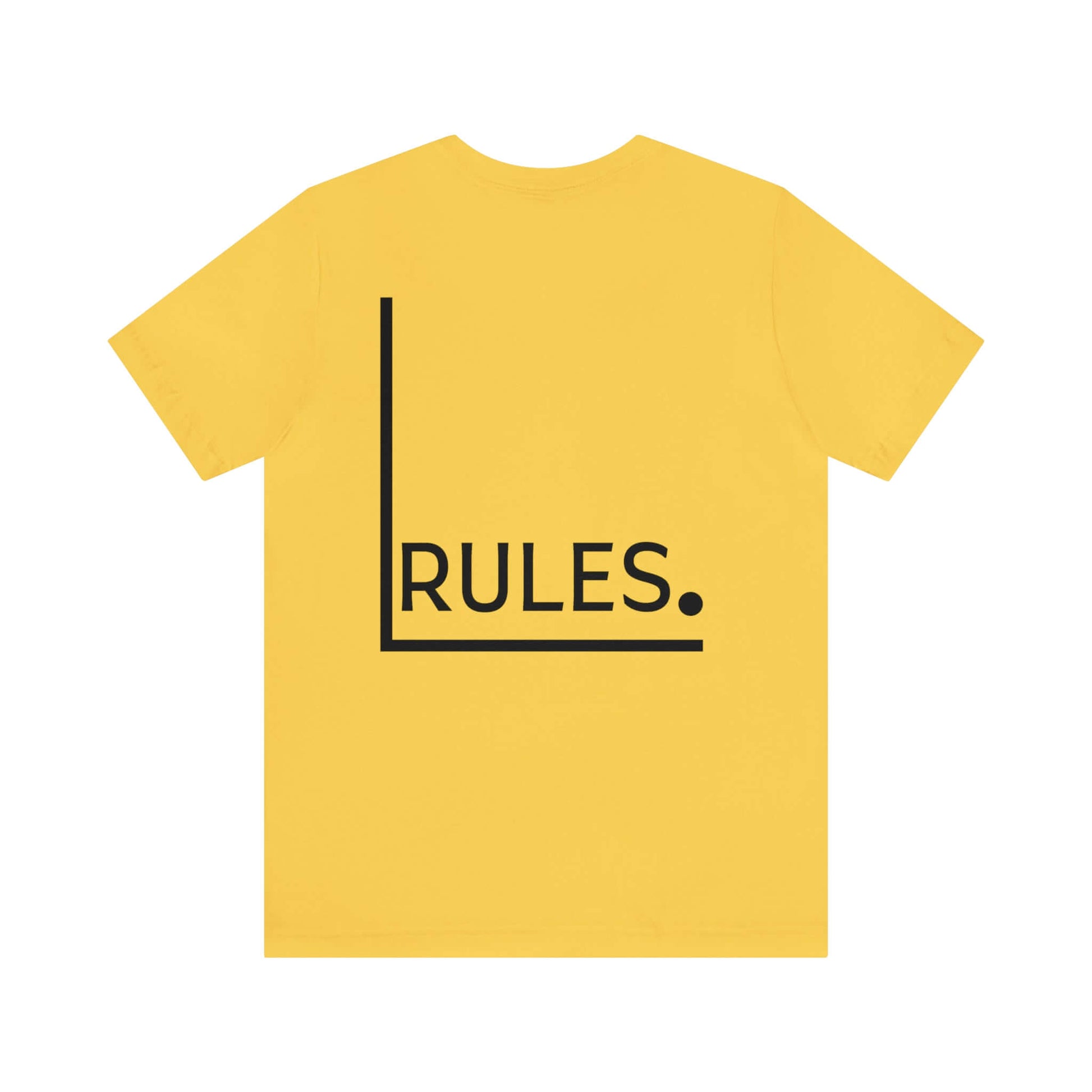 Break The Rules! - Jersey T-Shirt, Brand63