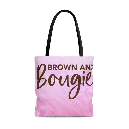 Brown & Bougie Tote Bag, Brand63