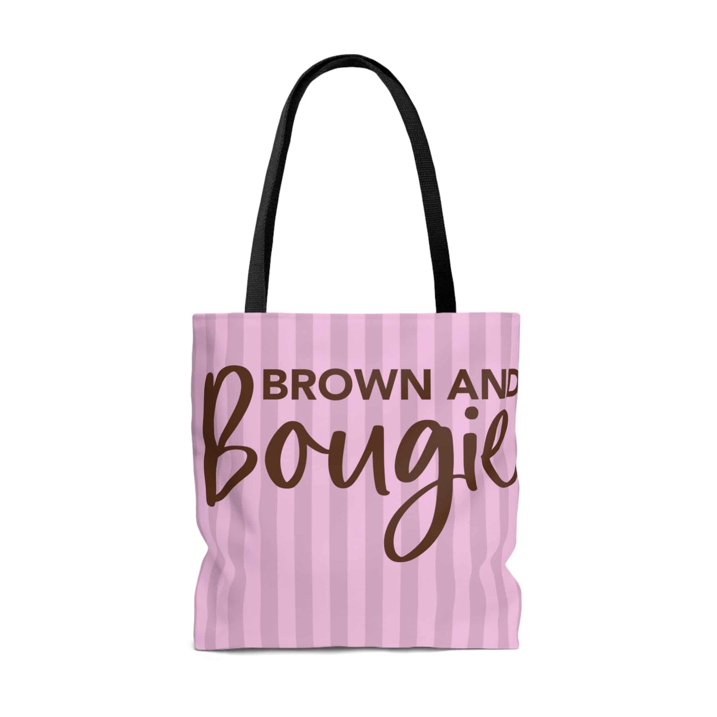 Brown & Bougie Black Pride Tote Bag |Striped, Brand63