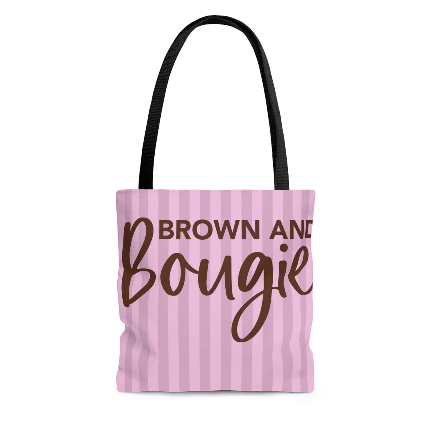 Brown & Bougie Black Pride Tote Bag |Striped, Brand63