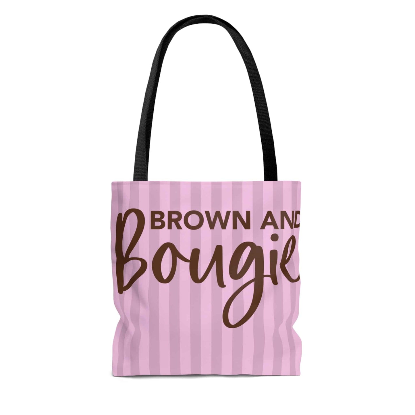 Brown & Bougie Black Pride Tote Bag |Striped, Brand63