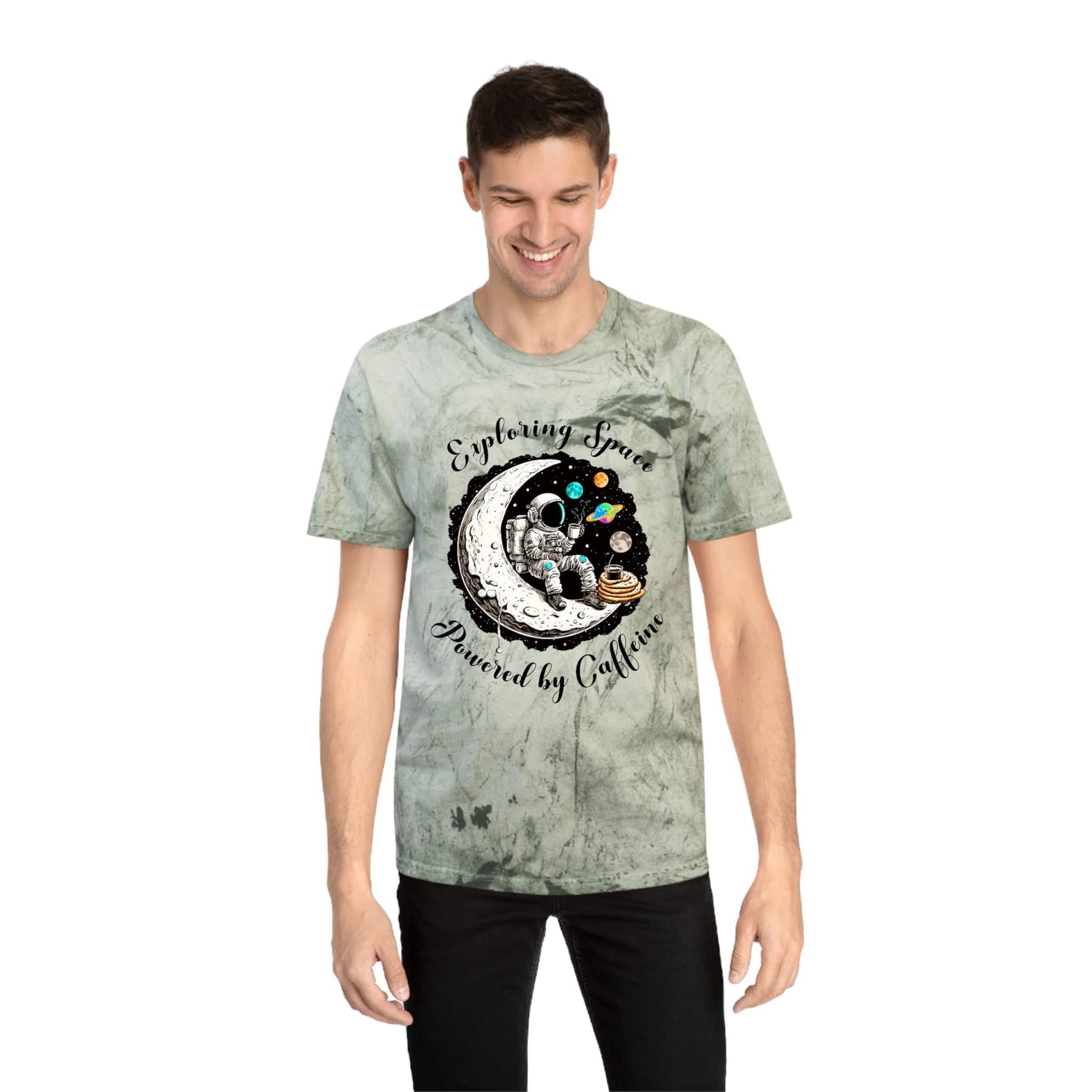 Caffeinated-Earth Color Blast T-Shirt | Comfort Colors, Brand63