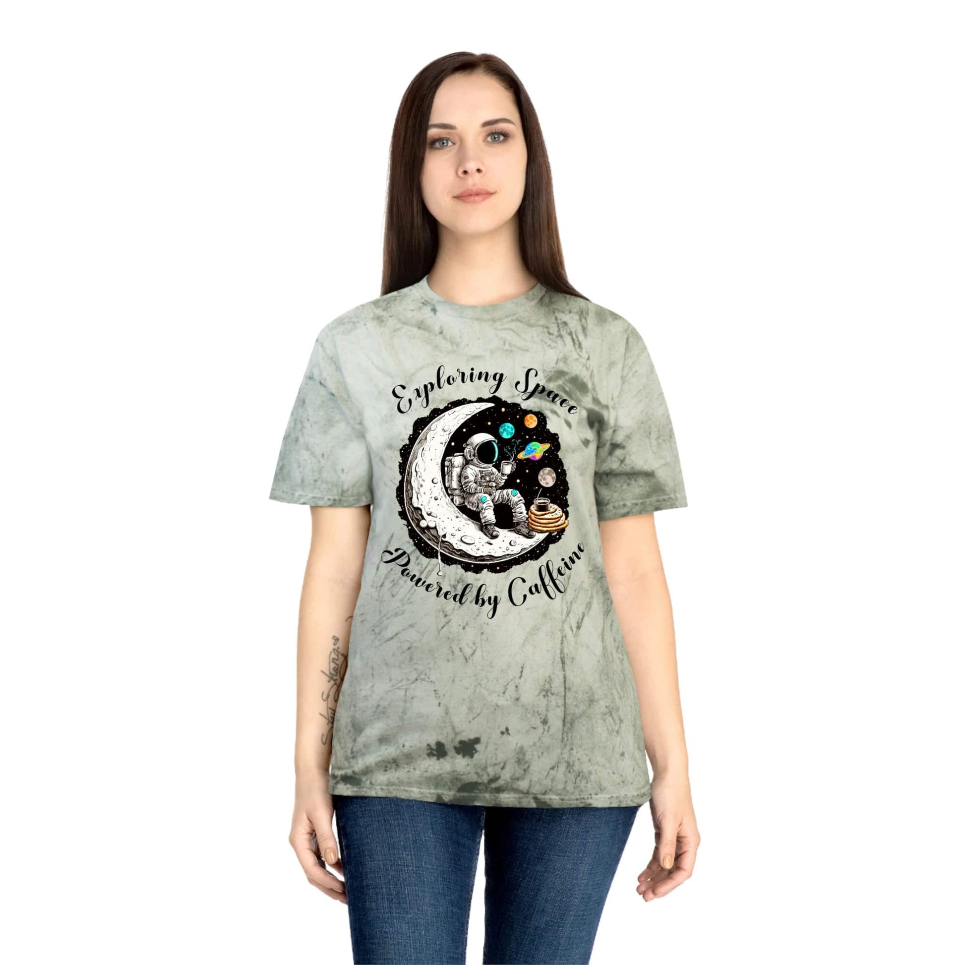Caffeinated-Earth Color Blast T-Shirt | Comfort Colors, Brand63