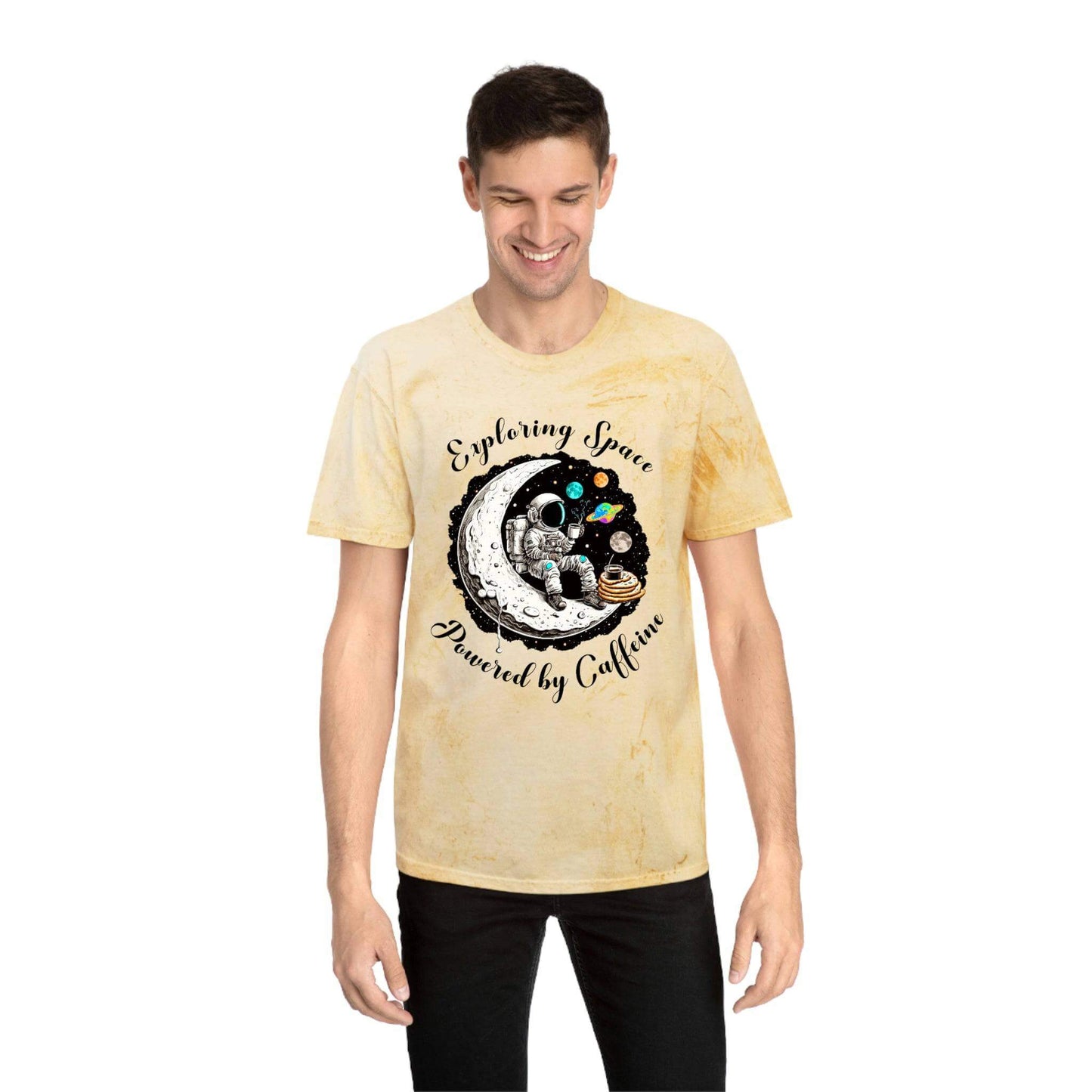 Caffeinated-Earth Color Blast T-Shirt | Comfort Colors, Brand63