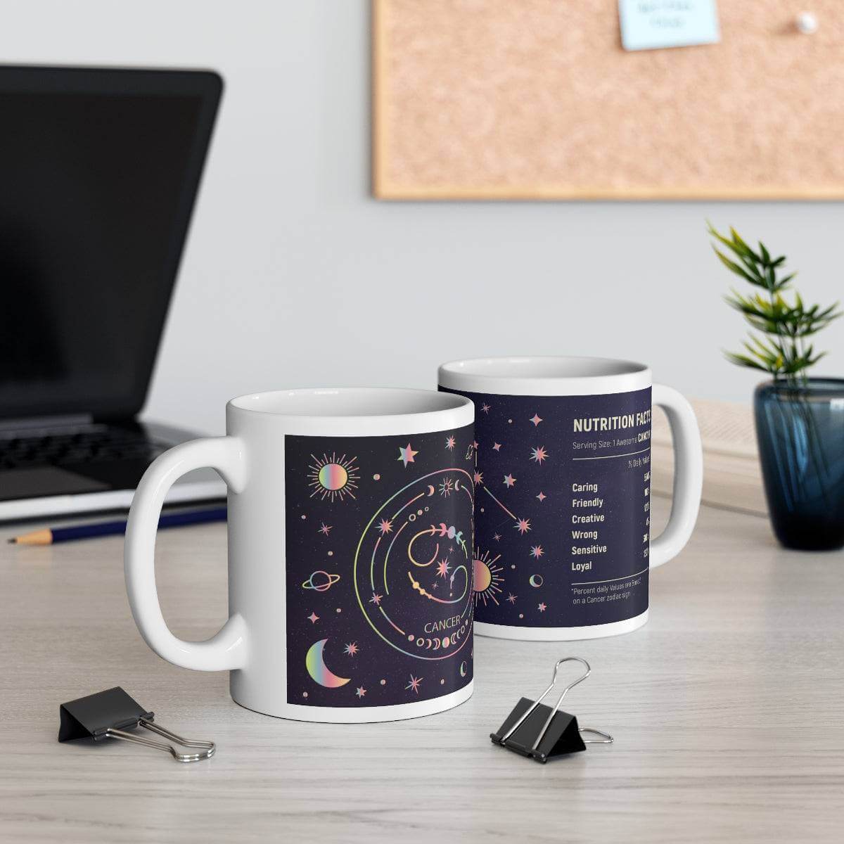 Cancer Zodiac Mug, Zodiac Coffee Mug, Brand63
