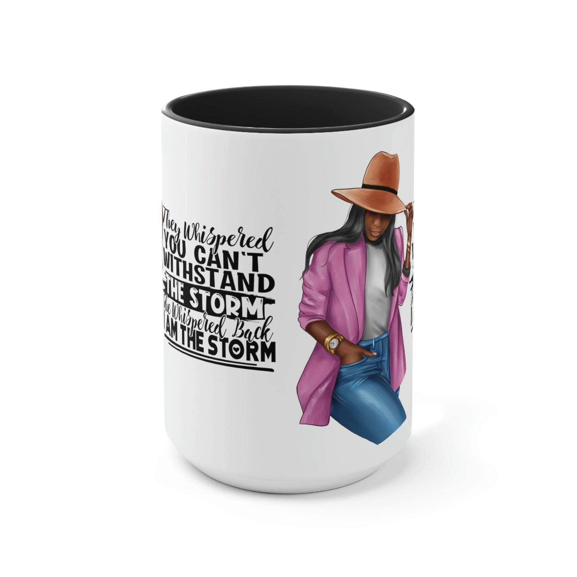 Celebrate Black History Month Mug , Black Pride and Daily Affirmations 15oz Ceramic Coffee Mug | Coffee Lovers | Tea Lover | Coffee Bar Decor, Brand63