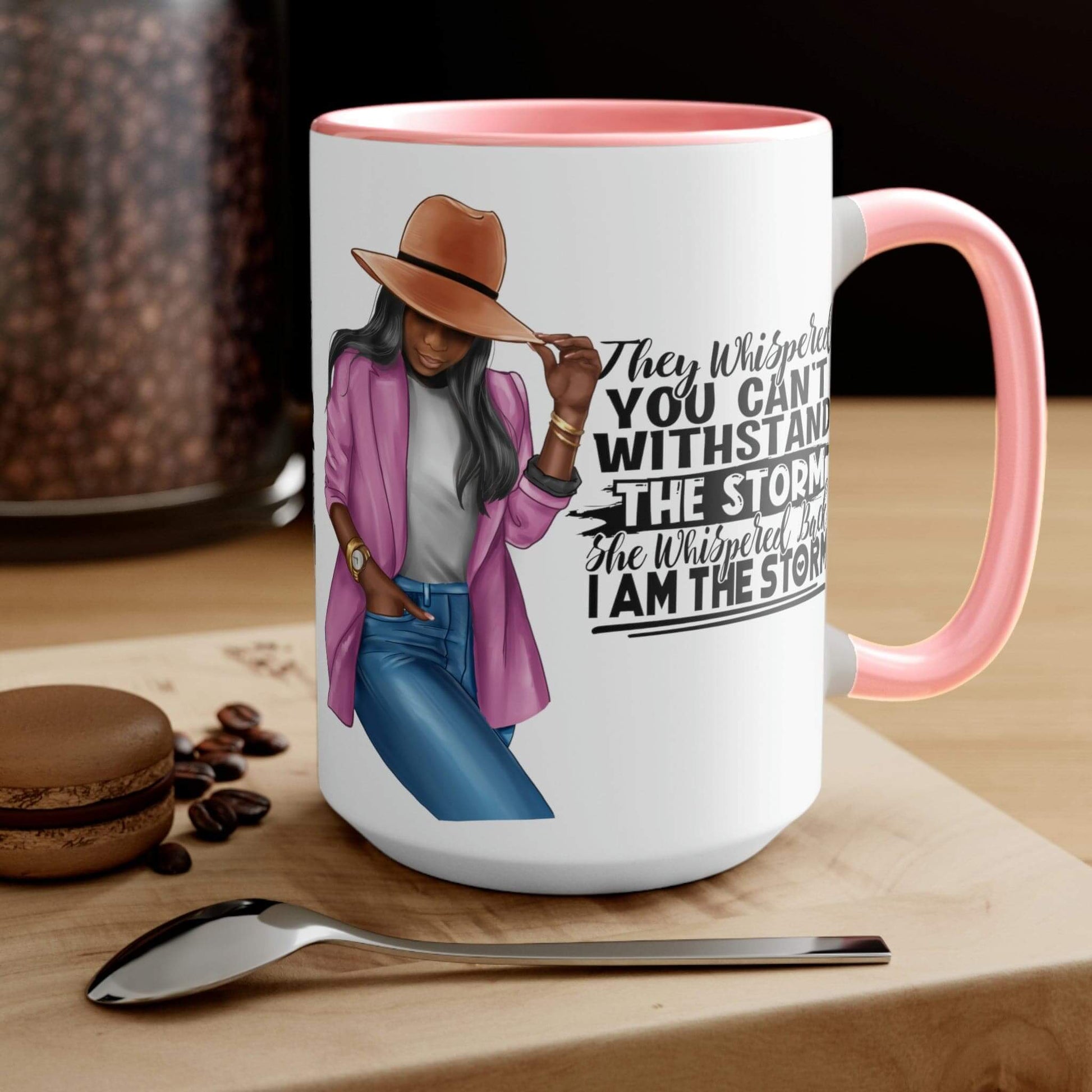 Celebrate Black History Month Mug , Black Pride and Daily Affirmations 15oz Ceramic Coffee Mug | Coffee Lovers | Tea Lover | Coffee Bar Decor, Brand63