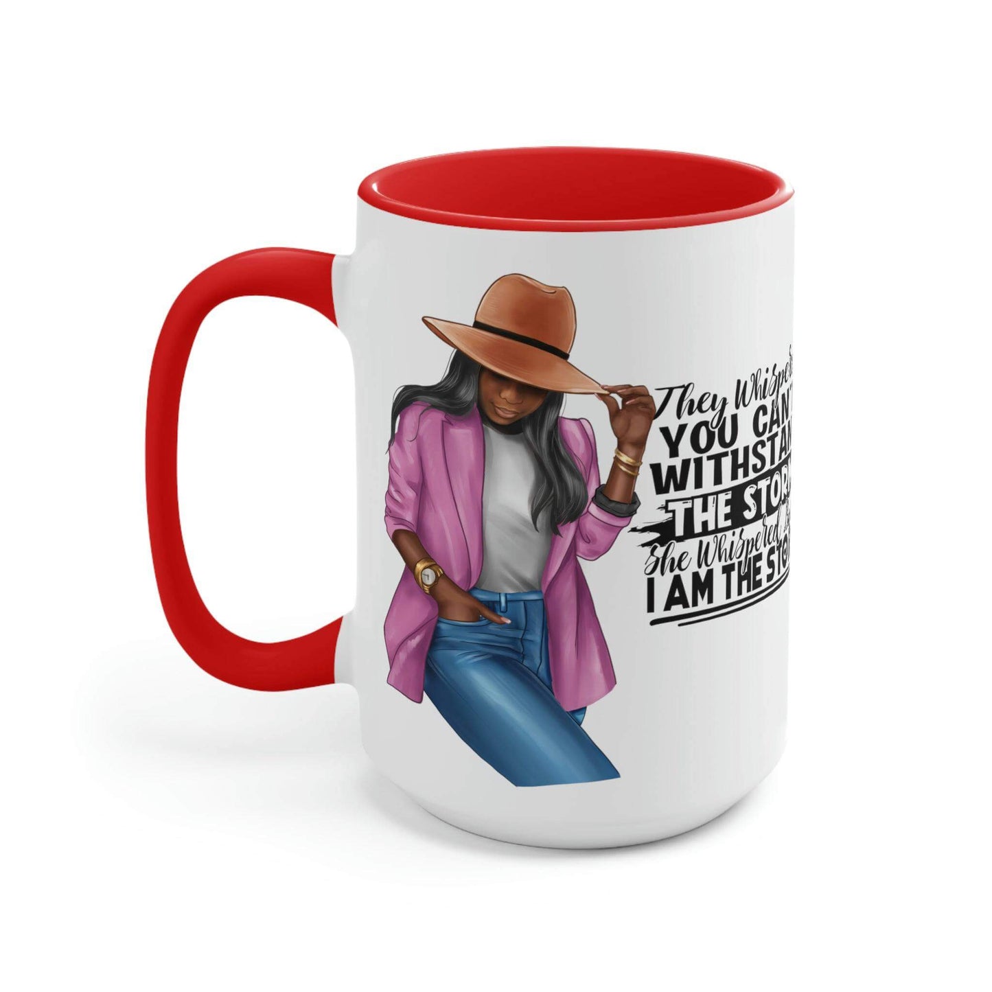 Celebrate Black History Month Mug , Black Pride and Daily Affirmations 15oz Ceramic Coffee Mug | Coffee Lovers | Tea Lover | Coffee Bar Decor, Brand63