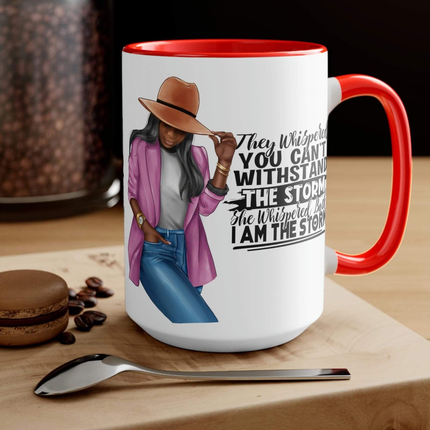 Celebrate Black History Month Mug , Black Pride and Daily Affirmations 15oz Ceramic Coffee Mug | Coffee Lovers | Tea Lover | Coffee Bar Decor, Brand63