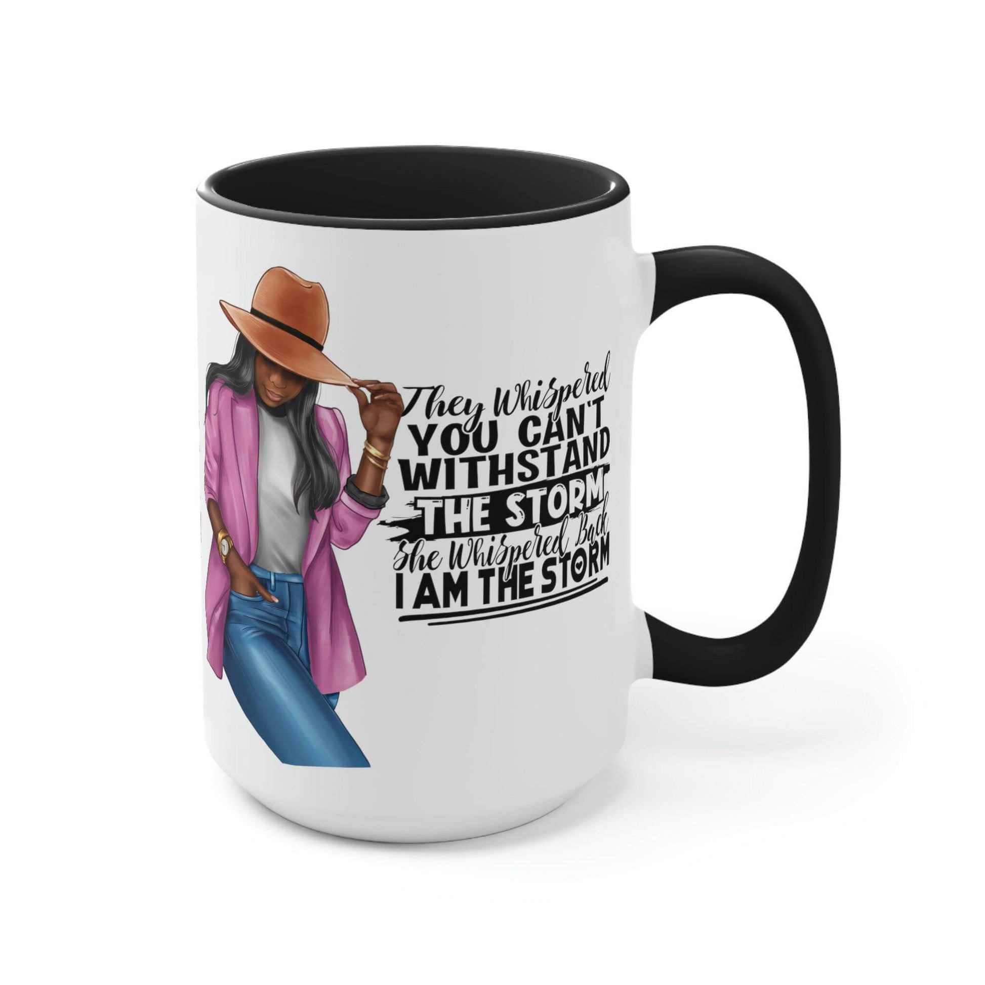 Celebrate Black History Month Mug , Black Pride and Daily Affirmations 15oz Ceramic Coffee Mug | Coffee Lovers | Tea Lover | Coffee Bar Decor, Brand63