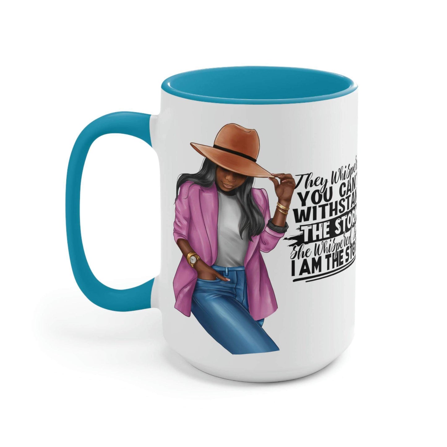 Celebrate Black History Month Mug , Black Pride and Daily Affirmations 15oz Ceramic Coffee Mug | Coffee Lovers | Tea Lover | Coffee Bar Decor, Brand63