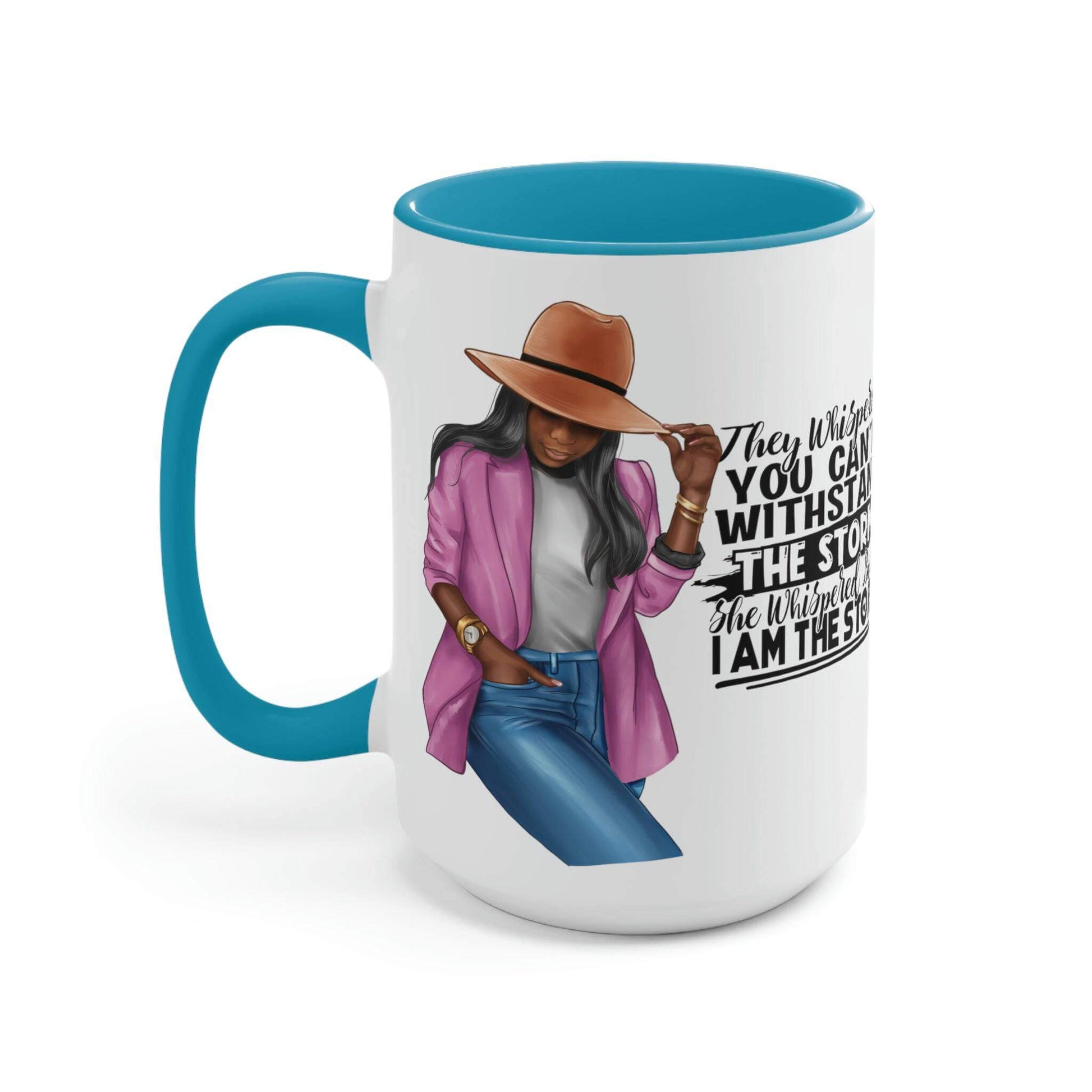 Celebrate Black History Month Mug , Black Pride and Daily Affirmations 15oz Ceramic Coffee Mug | Coffee Lovers | Tea Lover | Coffee Bar Decor, Brand63