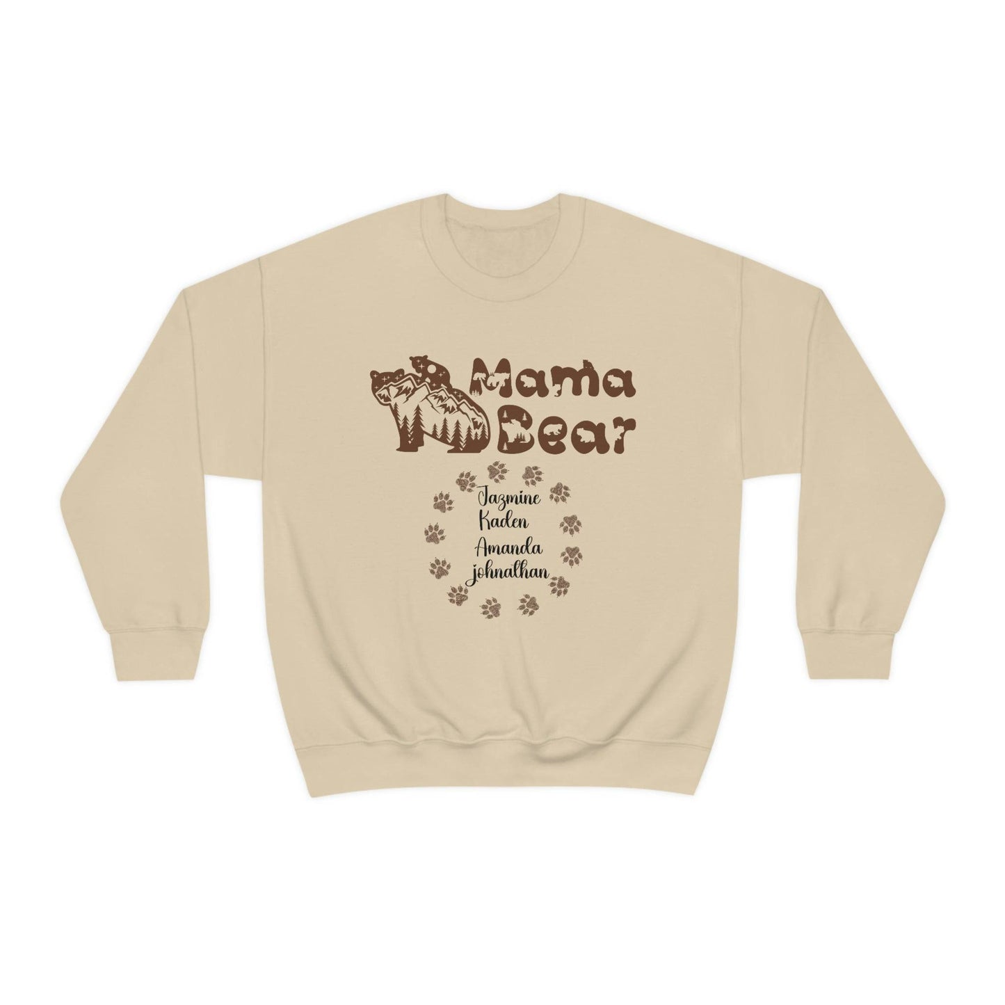 Custom Mom Sweatshirt, Personalized Mother's Day Sweatshirt, Brand63