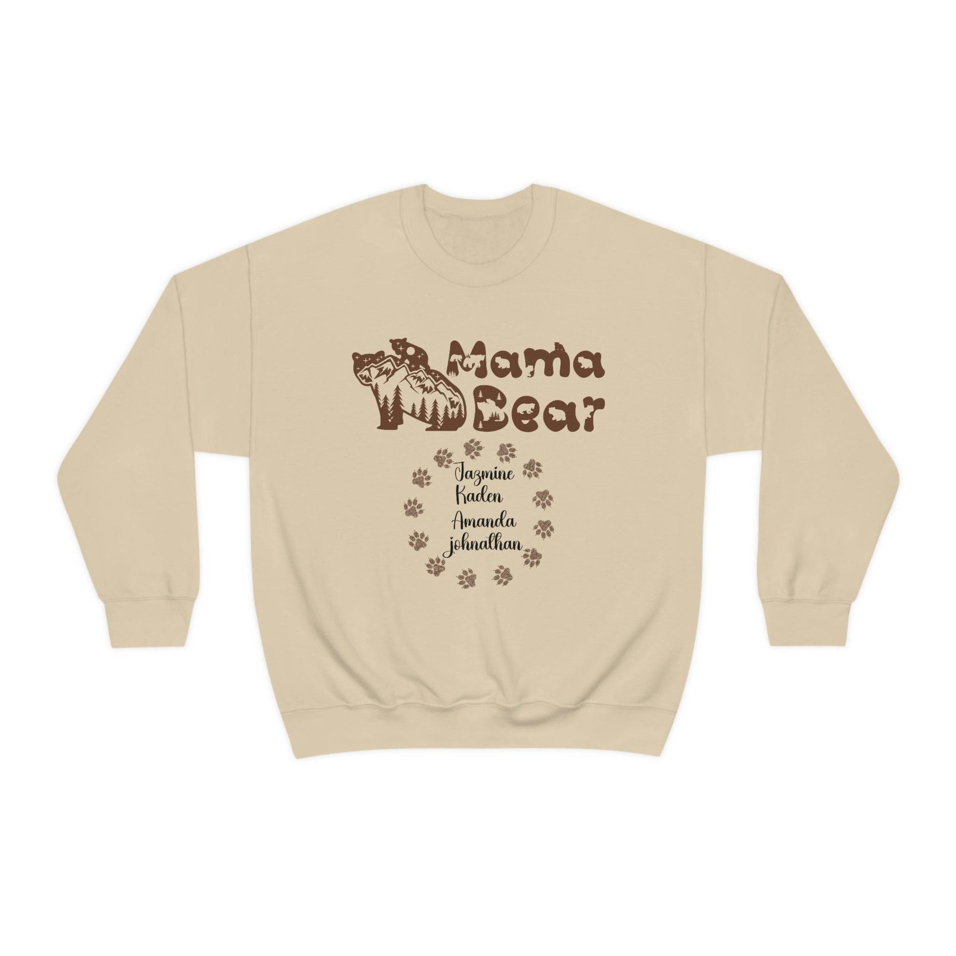 Custom Mom Sweatshirt, Personalized Mother's Day Sweatshirt, Brand63