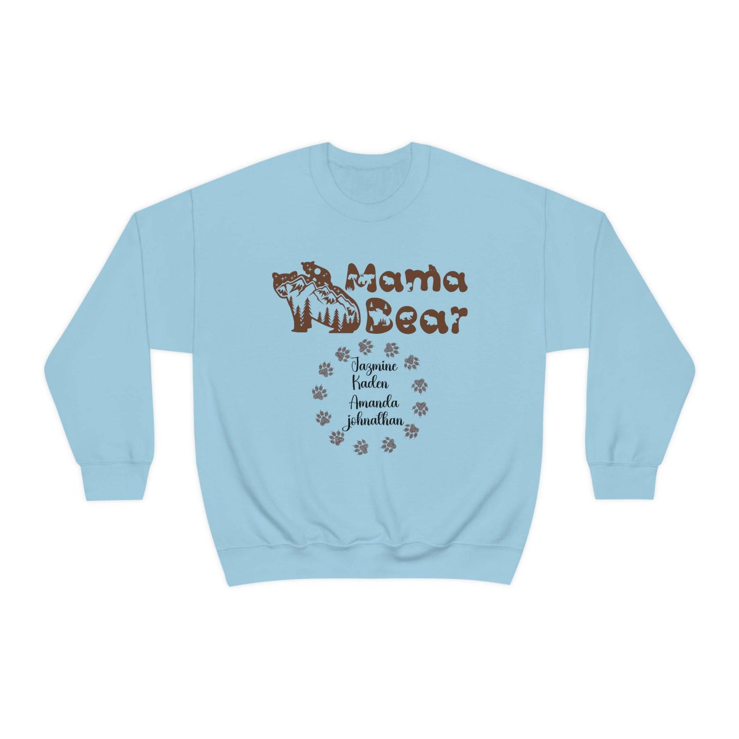 Custom Mom Sweatshirt, Personalized Mother's Day Sweatshirt, Brand63