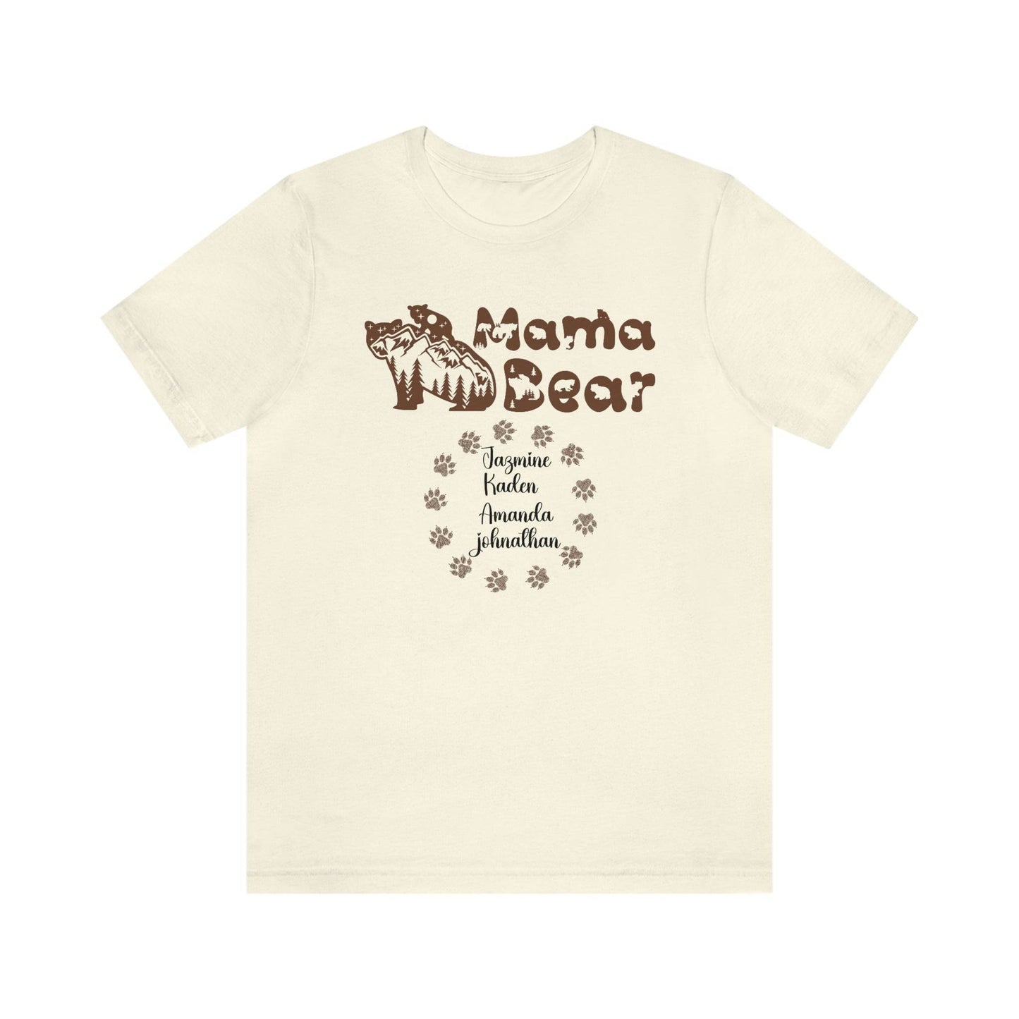 Custom Mom T-shirt, Personalized Mother's Day T-shirt, Brand63