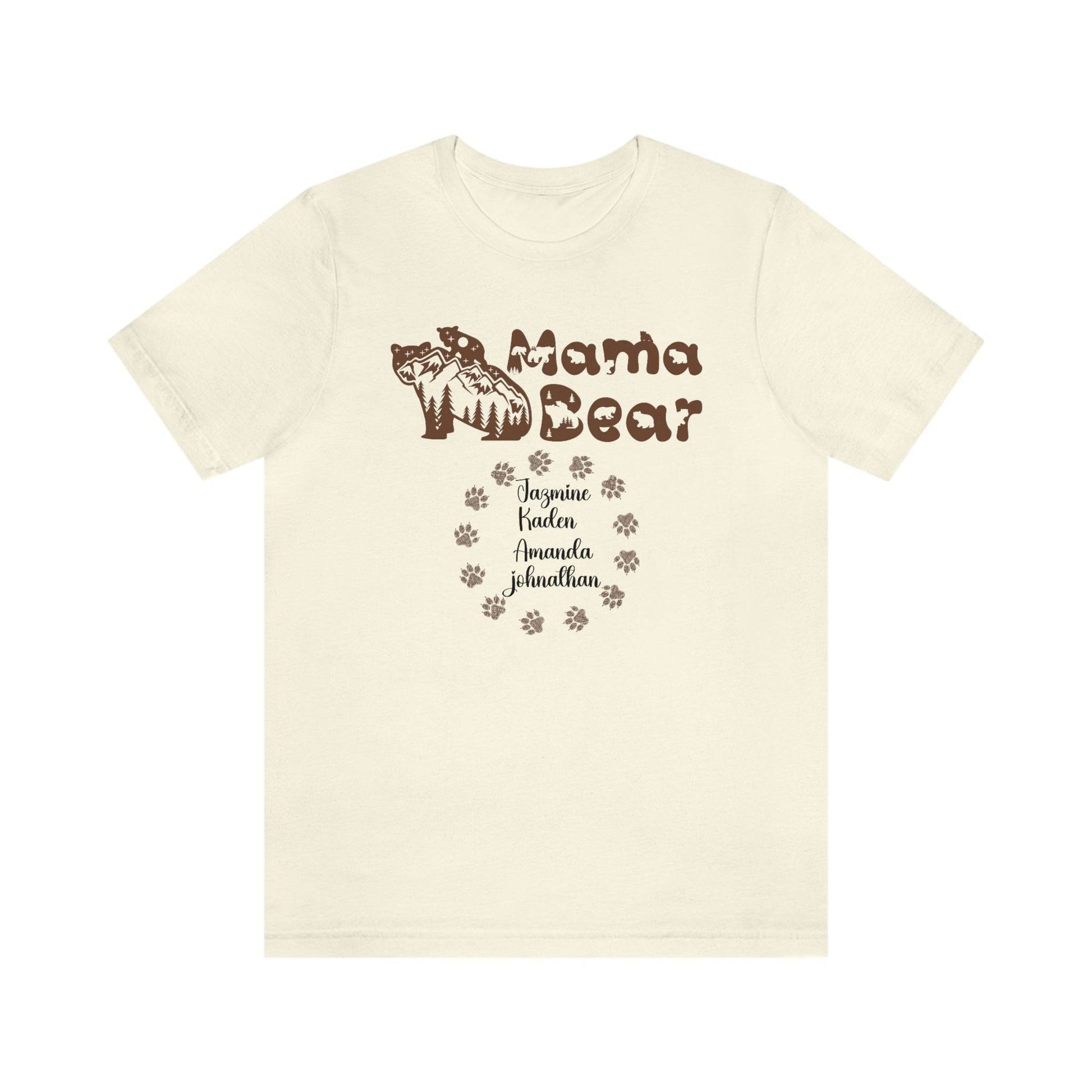 Custom Mom T-shirt, Personalized Mother's Day T-shirt, Brand63