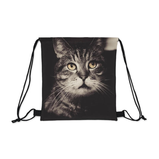 Dreamy Cat Drawstring Bag, Spacious Bag, Practical Backpack, Soft Sturdy Drawstring Backpack, Fun Gift for Birthday Holidays or Back T, Brand63