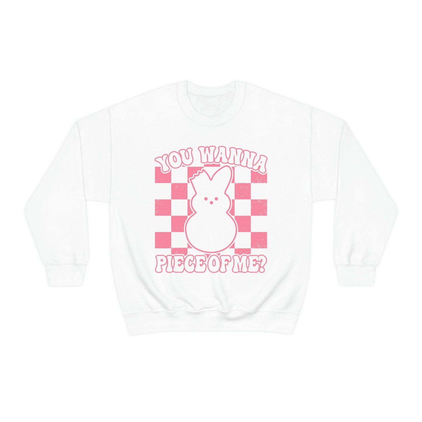 Easter Peeps, Adult Sweatshirt -PINK PEEPS, Brand63
