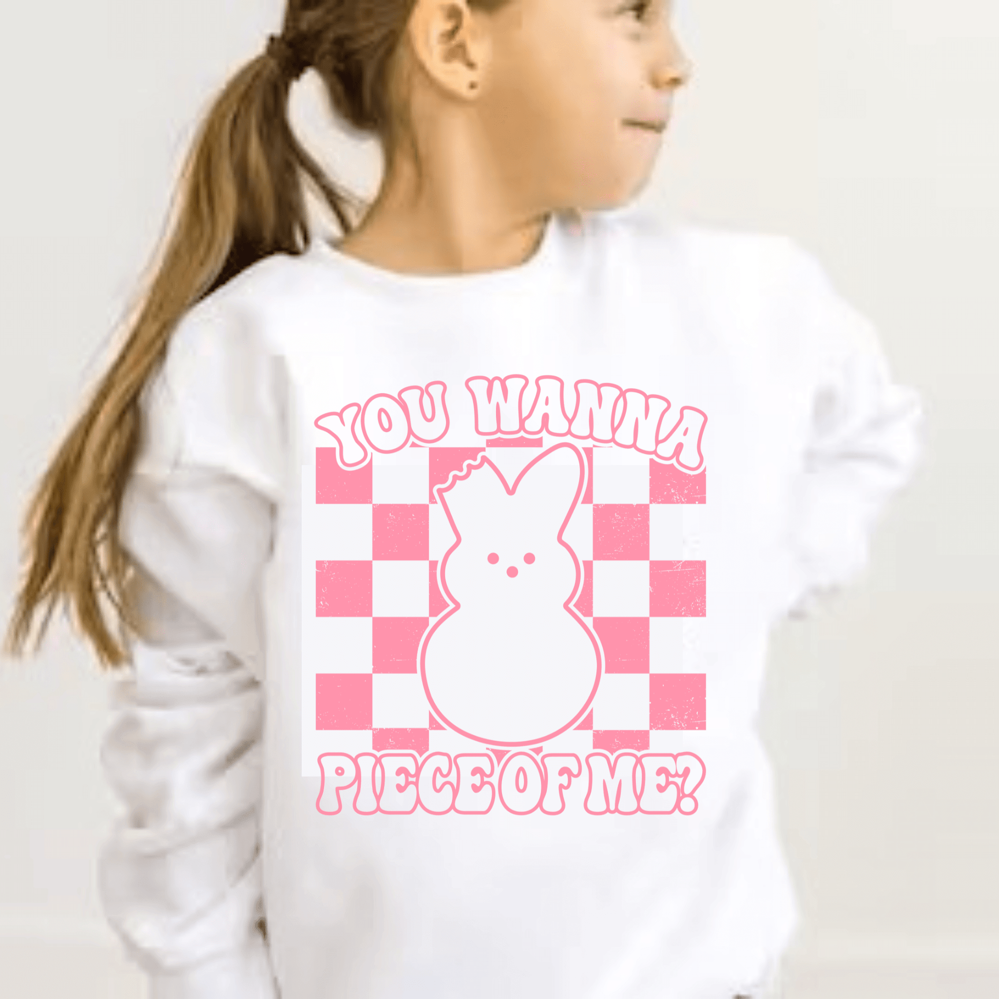 Easter Peeps, Kids Sweatshirt (PINK PEEPS), Brand63