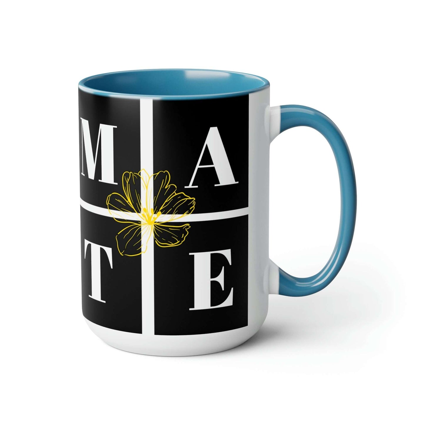 Exclusive "SOUL MATE" Coffee Mugs, 15oz - Two Tone, Brand63