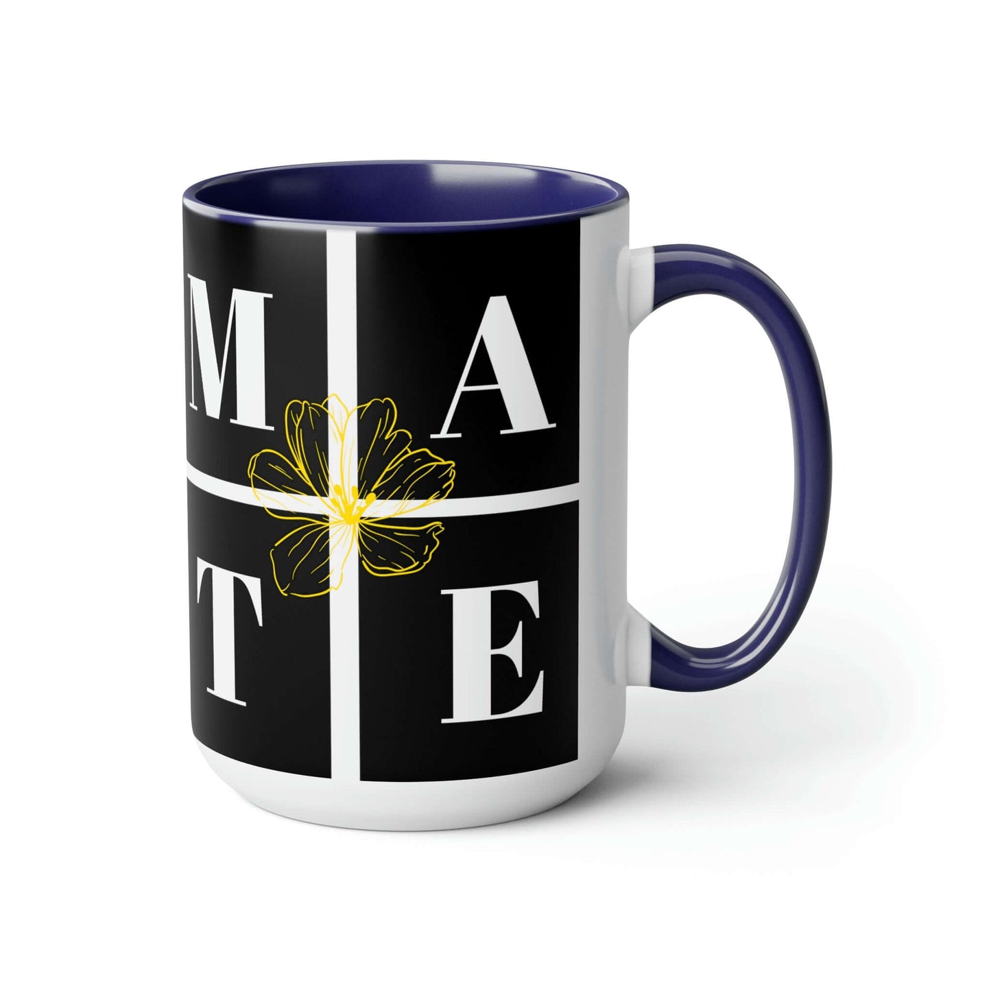 Exclusive "SOUL MATE" Coffee Mugs, 15oz - Two Tone, Brand63