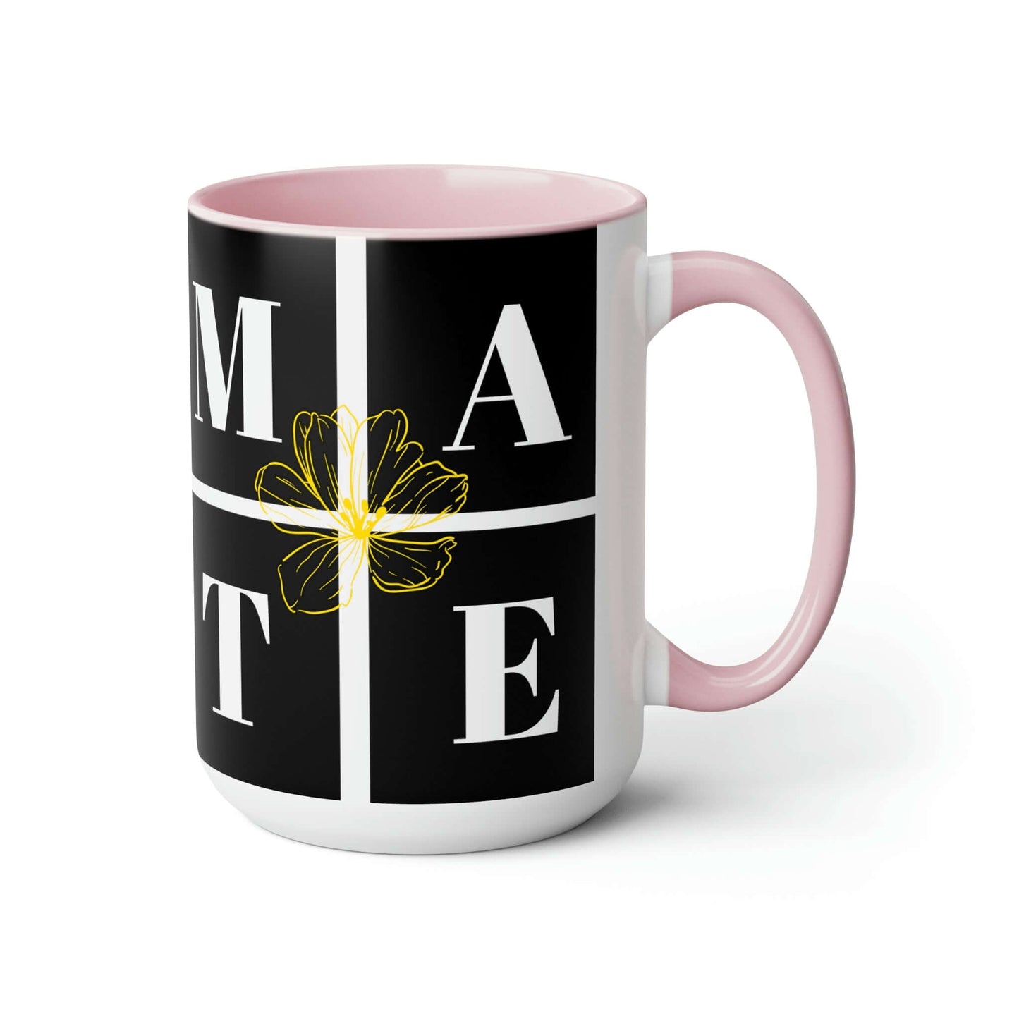 Exclusive "SOUL MATE" Coffee Mugs, 15oz - Two Tone, Brand63