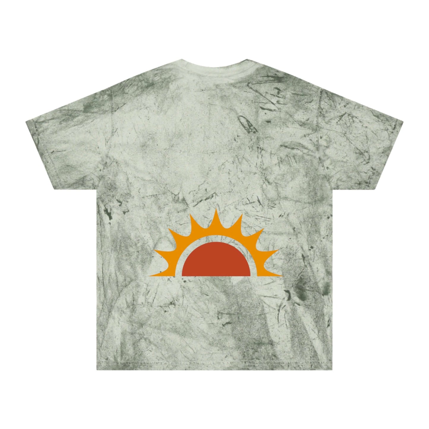 Exclusive Sunshine Color Blast T-Shirt | Front & Back Design, Brand63