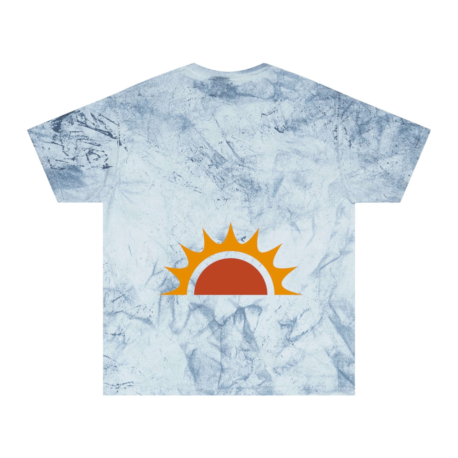 Exclusive Sunshine Color Blast T-Shirt | Front & Back Design, Brand63