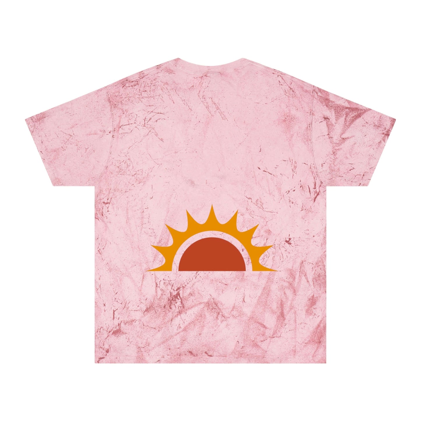 Exclusive Sunshine Color Blast T-Shirt | Front & Back Design, Brand63