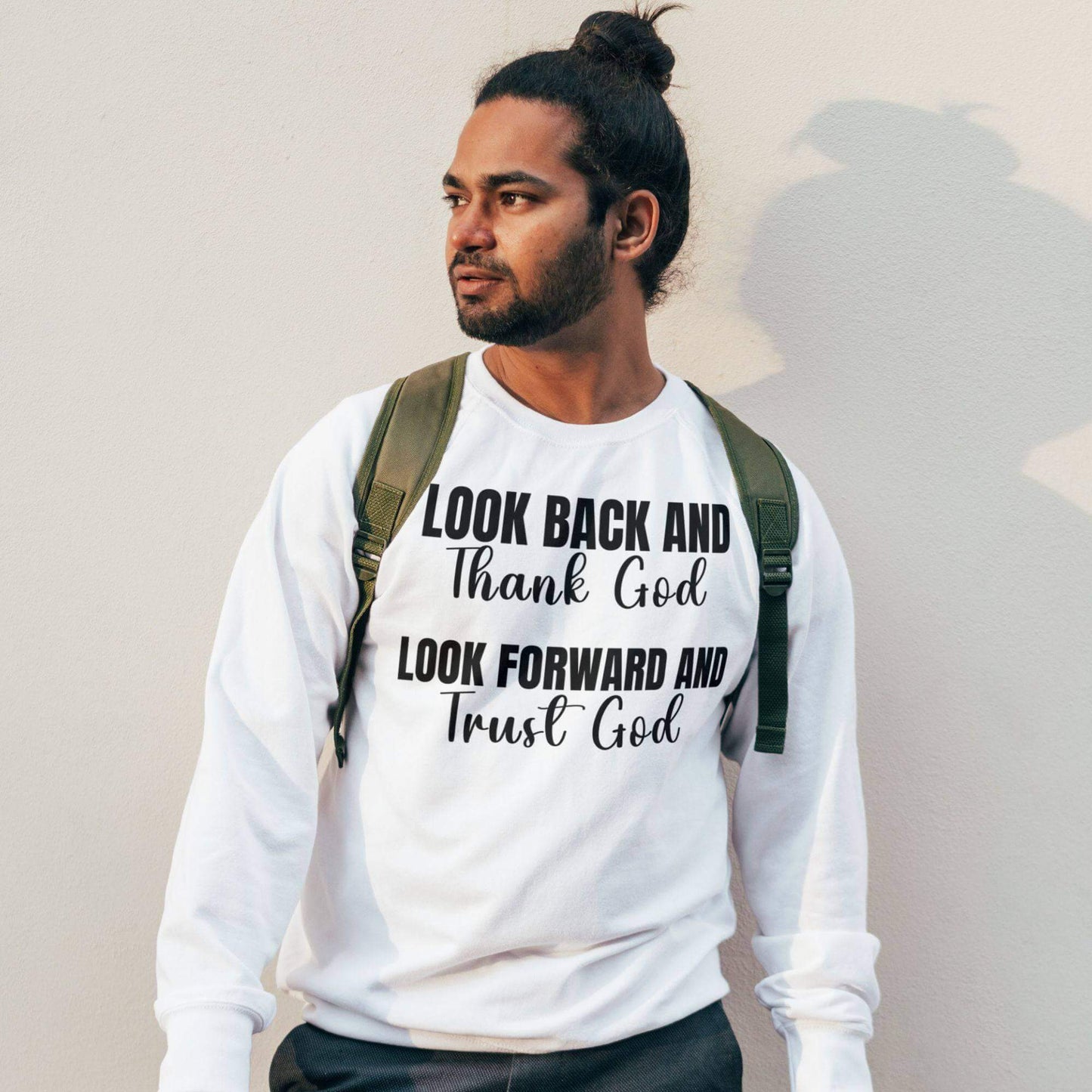 Faith-Based Trust God Sweatshirt | Praise and Worship Clothing, Brand63