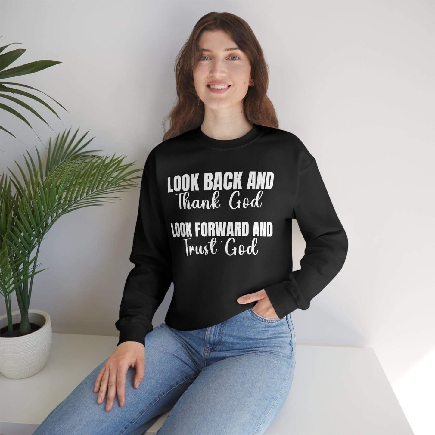 Faith-Based Trust God Sweatshirt | Praise and Worship Clothing, Brand63