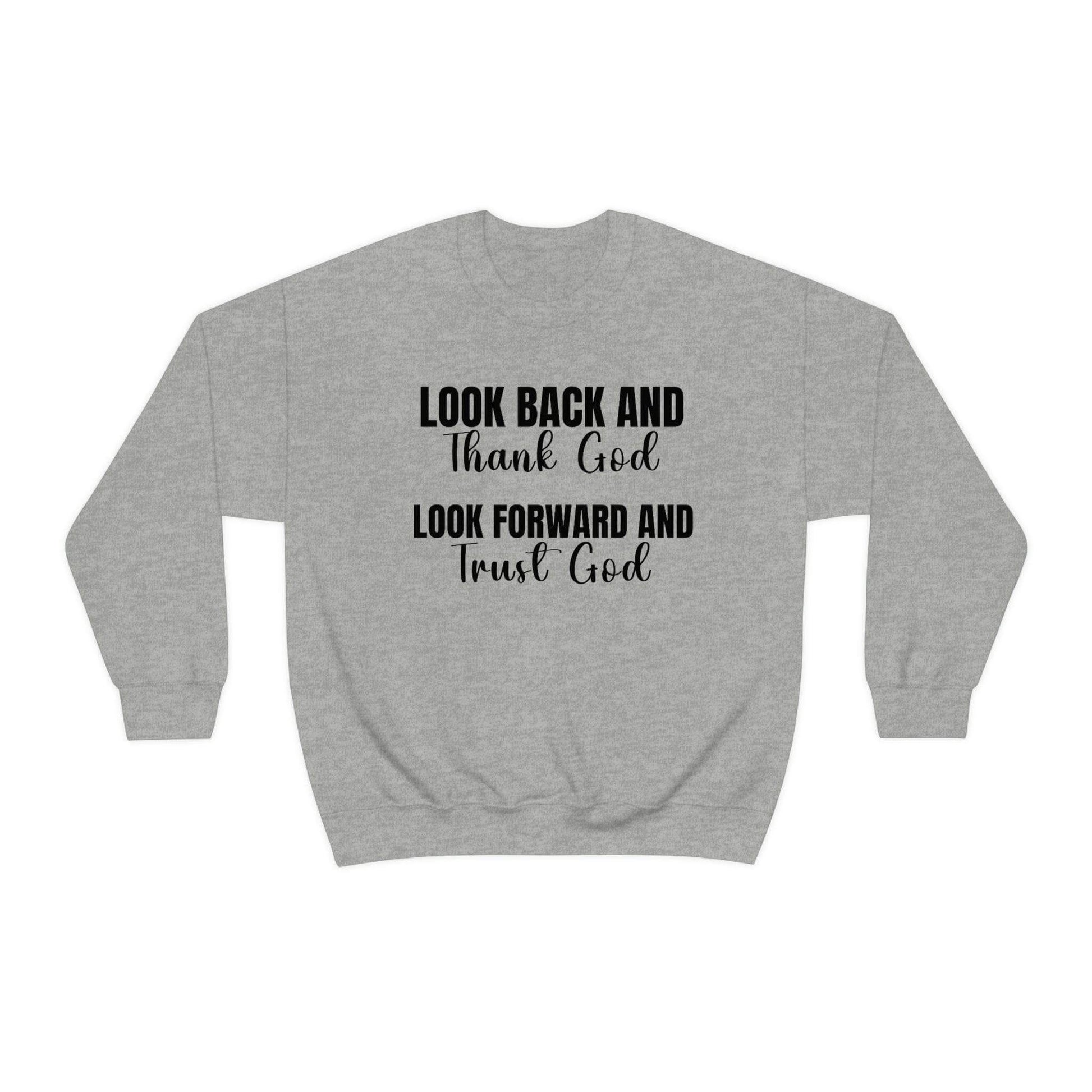 Faith-Based Trust God Sweatshirt | Praise and Worship Clothing, Brand63