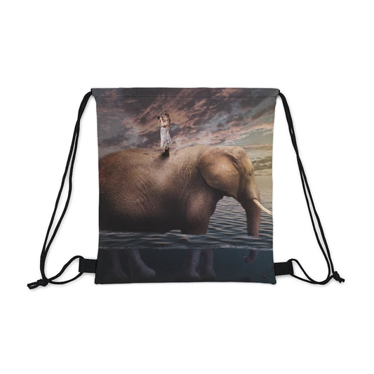 Fantasy Drawstring Bag, Spacious Bag, Practical Backpack, Soft Sturdy Drawstring Backpack, Fun Gift for Birthday Holidays or Back To School, Brand63