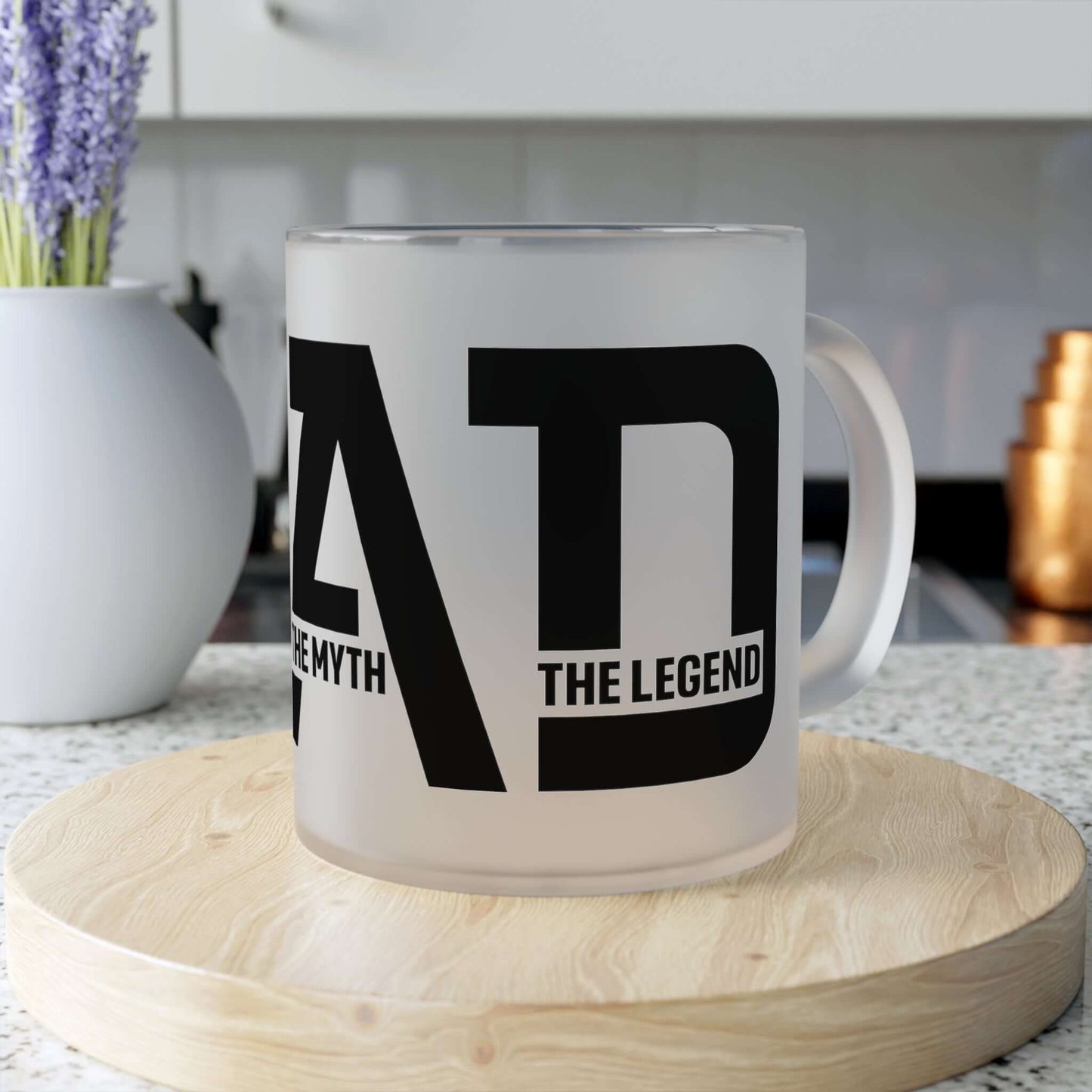 Father's Day Frosted Glass Mug | Exclusive Gift for Dads, Brand63