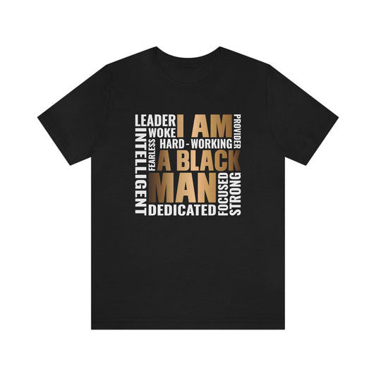 I'm A Black Man Tshirt Jersey Short Sleeve Tee, Brand63