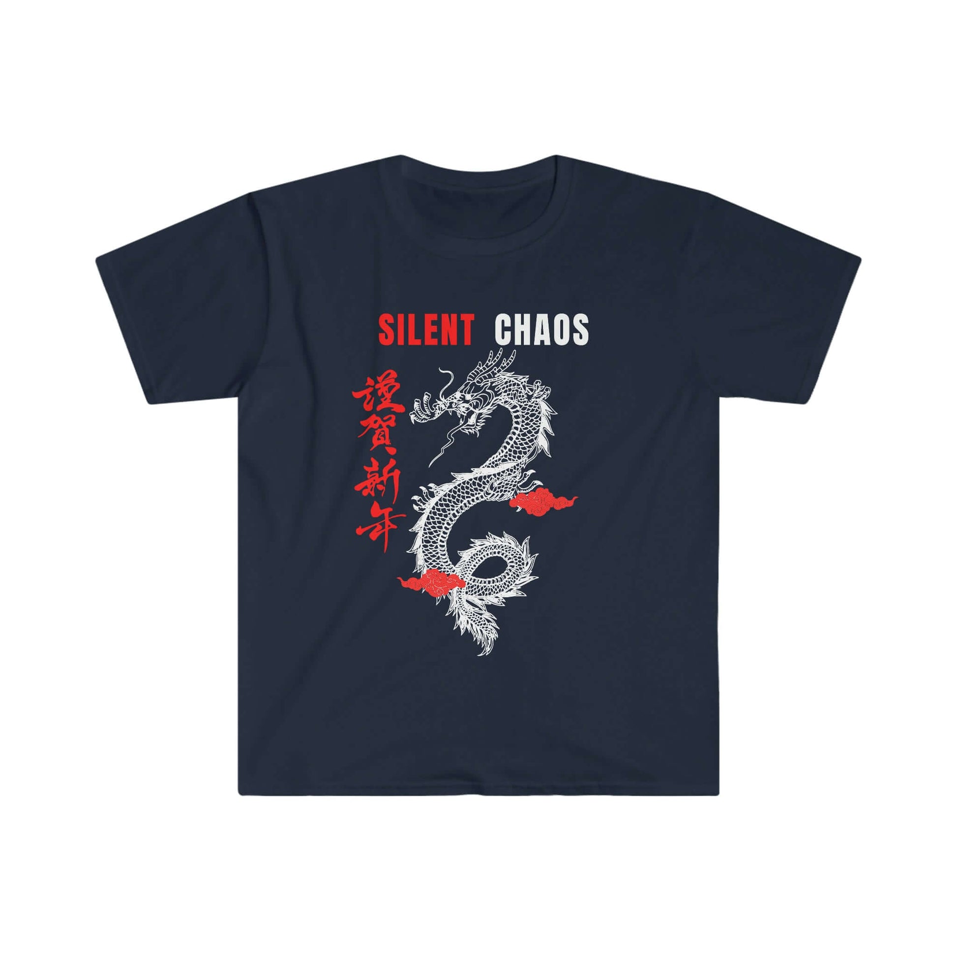 Japanese Dragon Silent- Chaos Tee | Front & Back Designs, Brand63