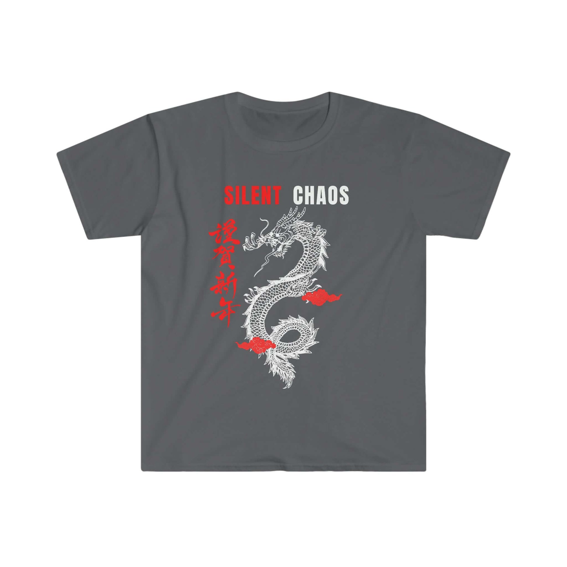Japanese Dragon Silent- Chaos Tee | Front & Back Designs, Brand63