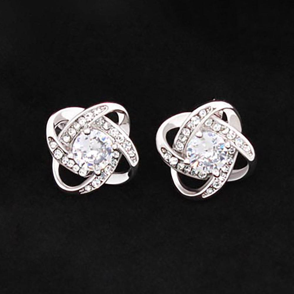 Love Knot Stud Earrings, Brand63