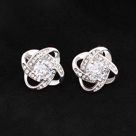 Love Knot Stud Earrings, Brand63