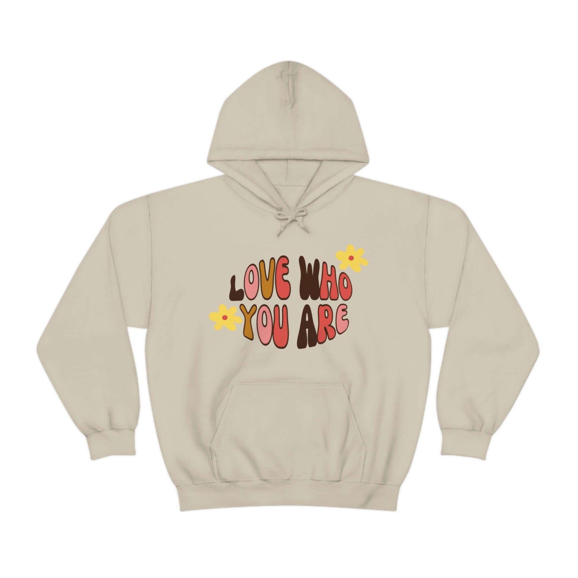 "Love Who You Are" Heavy Blend Warm Affirmation Hoodie | Brand63 | Best Deals & Free Shipping | Best Deals & Free Shipping | Best Deals & Free Shipping, Brand63