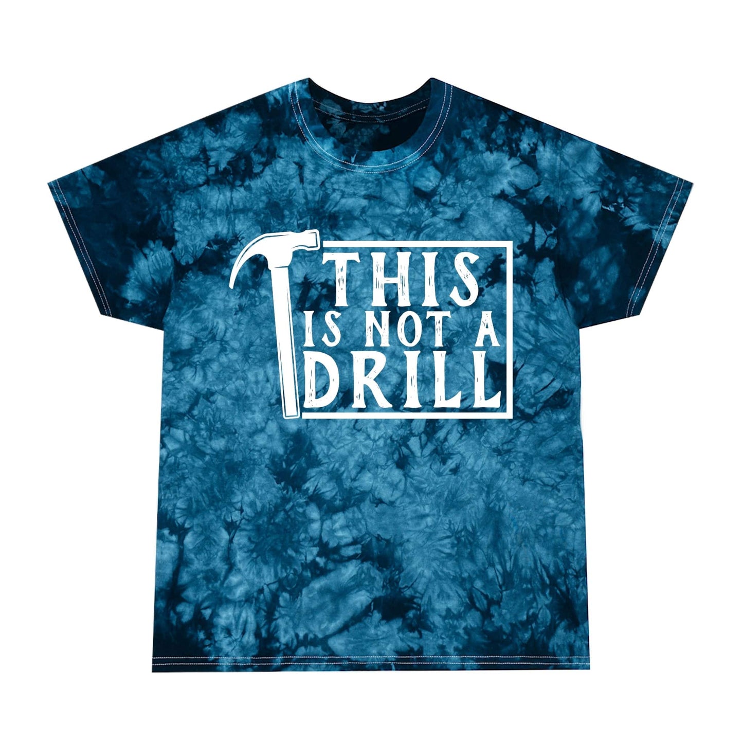 Man Sass! - Crystal Tie-Dye T-Shirt, Pre-Shrunk, Brand63