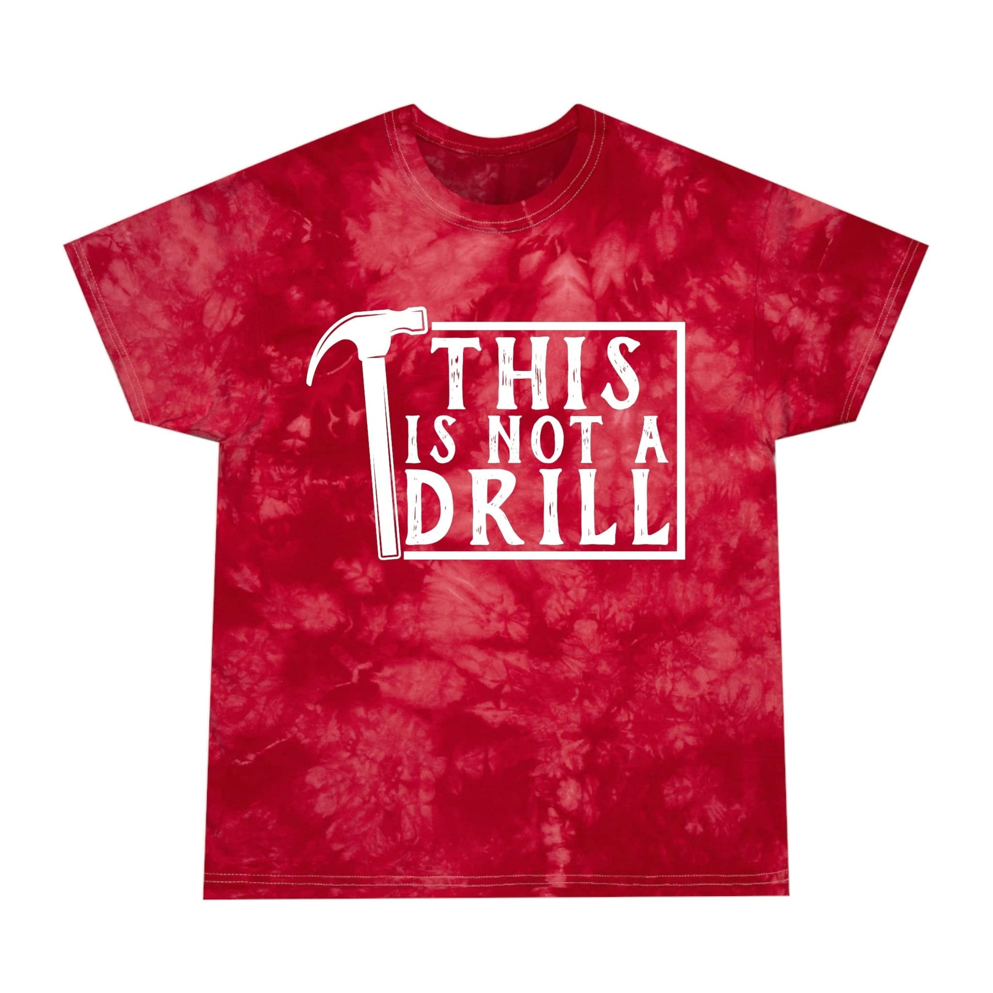 Man Sass! - Crystal Tie-Dye T-Shirt, Pre-Shrunk, Brand63